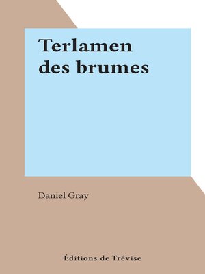 cover image of Terlamen des brumes